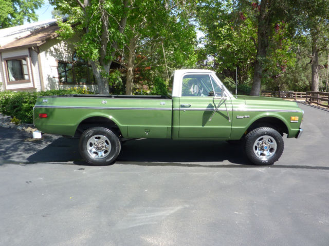1971 Green Chevrolet C-10 Pickup