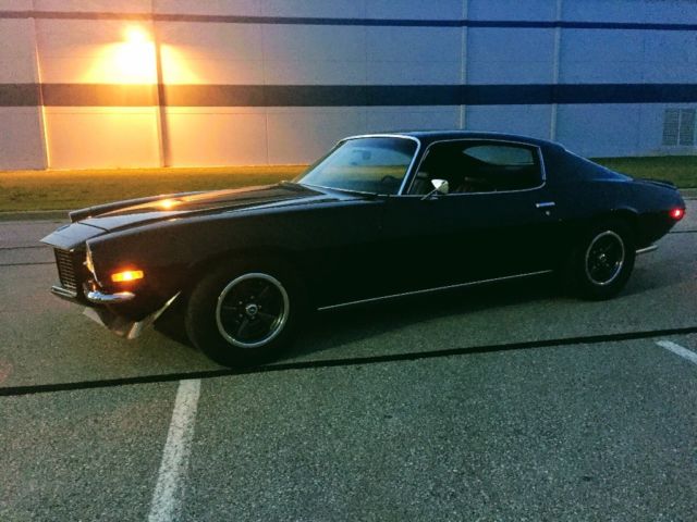 1971 Black Chevrolet Camaro