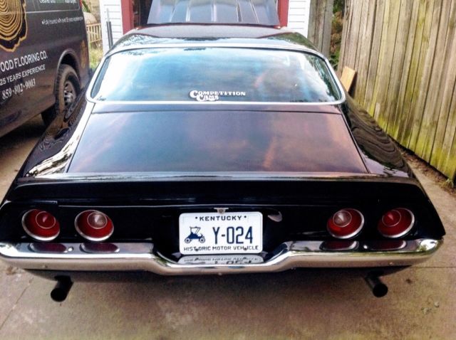 1971 Black Chevrolet Camaro