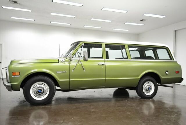 1971 Green Chevrolet Suburban SUV