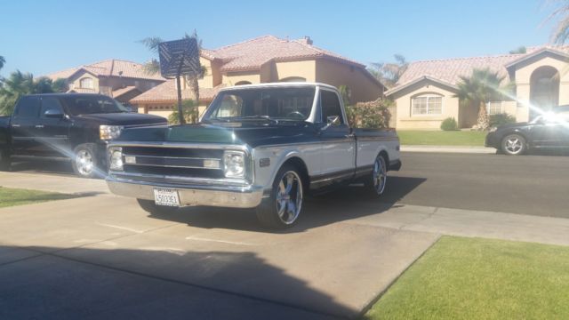 1971 RED BLACK Chevrolet C-10 Cab & Chassis