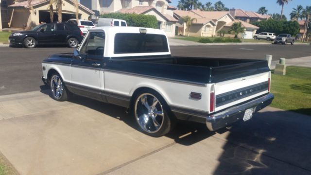 1971 RED BLACK Chevrolet C-10 Cab & Chassis