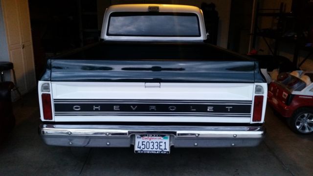 1971 RED BLACK Chevrolet C-10 Cab & Chassis