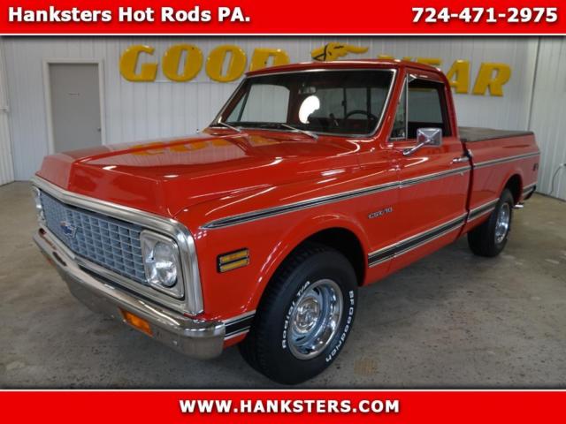 1971 Red Chevrolet C-10 --