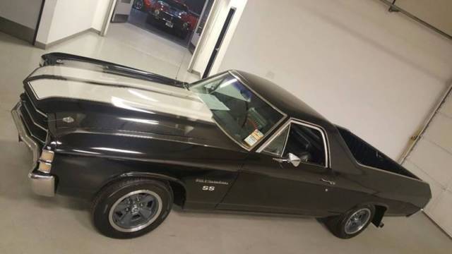 1971 Black Chevrolet El Camino Pickup Truck