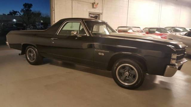 1971 Black Chevrolet El Camino Pickup Truck