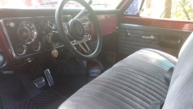 1971 Black Cherry Maroon Chevrolet Other Pickups Standard Cab Pickup