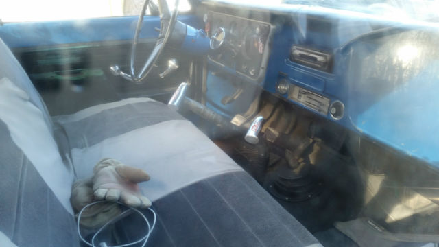 1971 Blue Chevrolet C-10 Cab &amp- Chassis