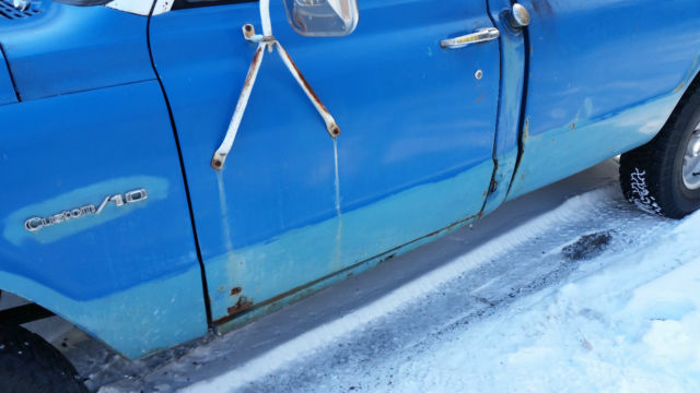 1971 Blue Chevrolet C-10 Cab &amp- Chassis