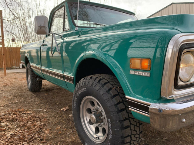 1971 medium green Chevrolet C/K Pickup 2500 Standard Cab Pickup