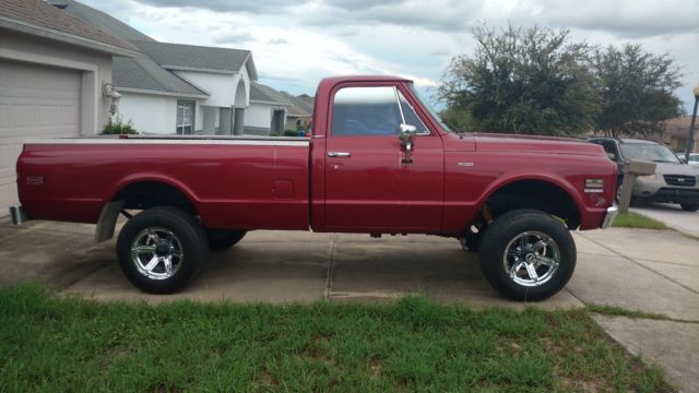 1971 Burgundy Chevrolet Other Standard Cab Pickup