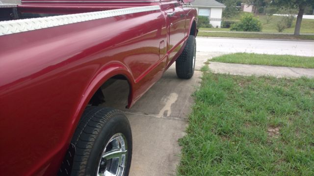 1971 Burgundy Chevrolet Other Standard Cab Pickup