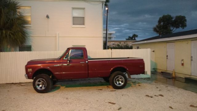 1971 Burgundy Chevrolet Other Standard Cab Pickup