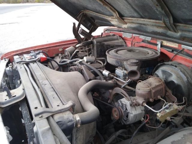 1971 Red Chevrolet Blazer