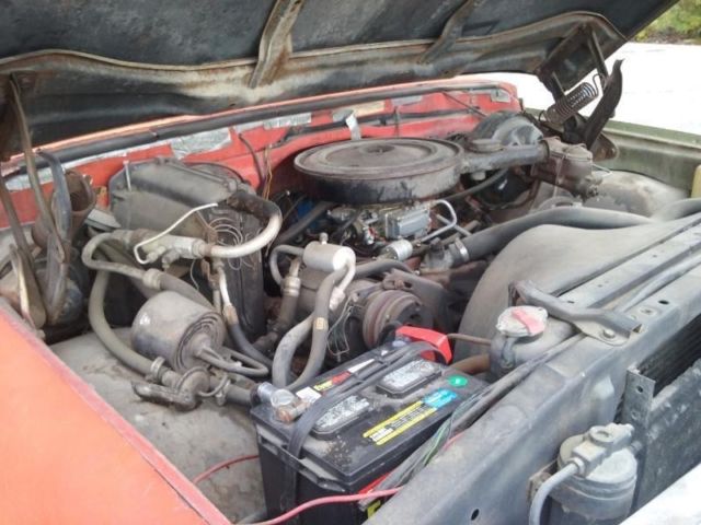 1971 Red Chevrolet Blazer
