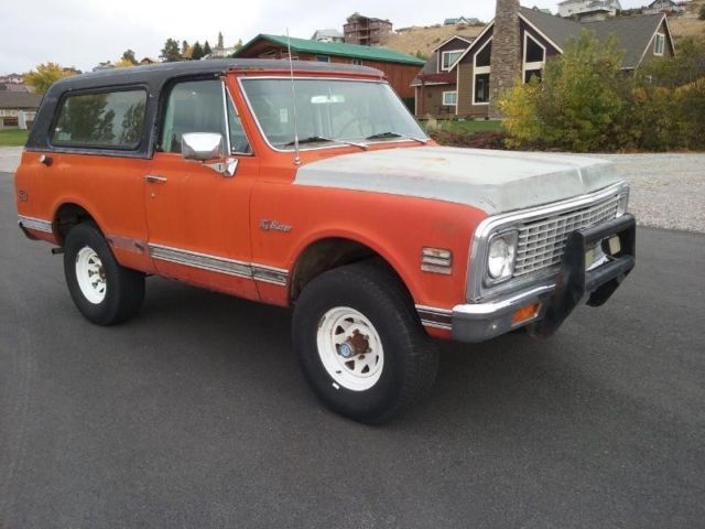 1971 Red Chevrolet Blazer