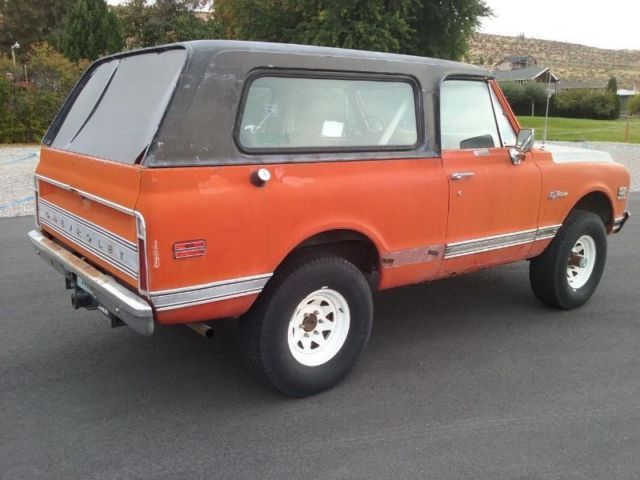 1971 Red Chevrolet Blazer