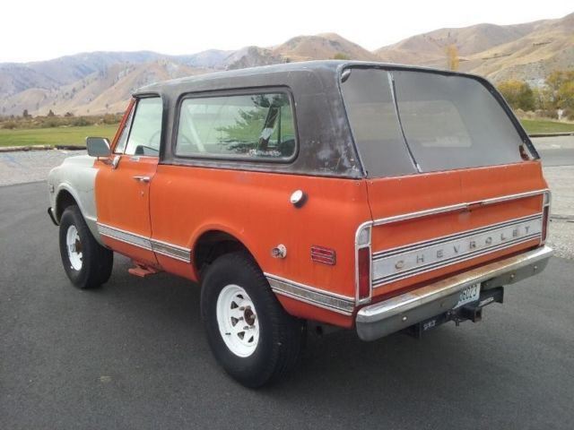 1971 Red Chevrolet Blazer