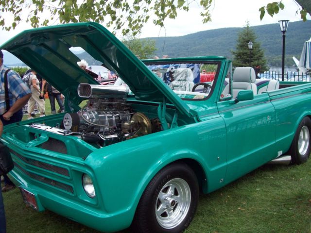 1971 Green Chevrolet Blazer Convertible