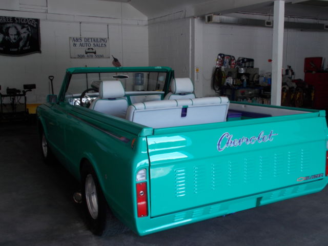 1971 Green Chevrolet Blazer Convertible