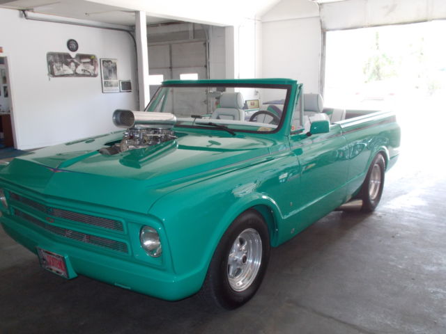 1971 Green Chevrolet Blazer Convertible
