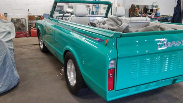 1971 Green Chevrolet Blazer Convertible