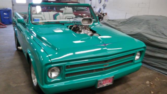 1971 Green Chevrolet Blazer Convertible