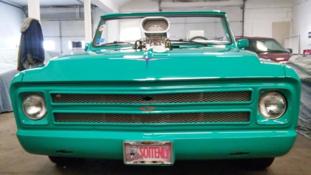 1971 Green Chevrolet Blazer Convertible
