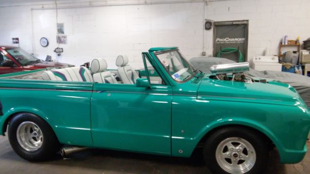 1971 Green Chevrolet Blazer Convertible