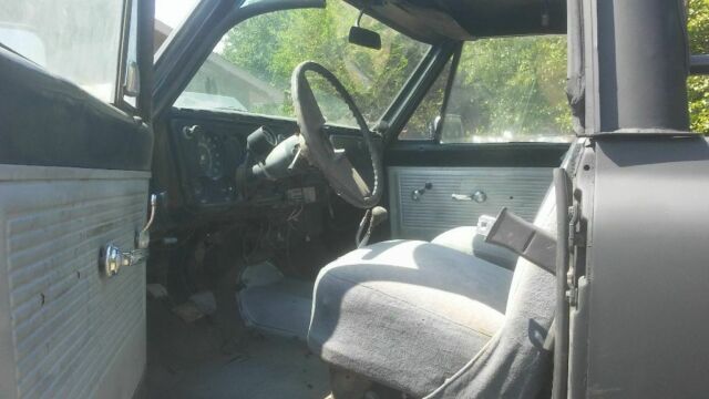 1971 Blue Chevrolet Blazer SUV