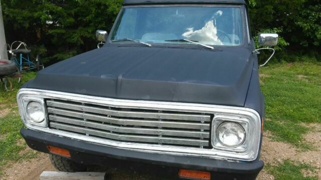 1971 Blue Chevrolet Blazer SUV