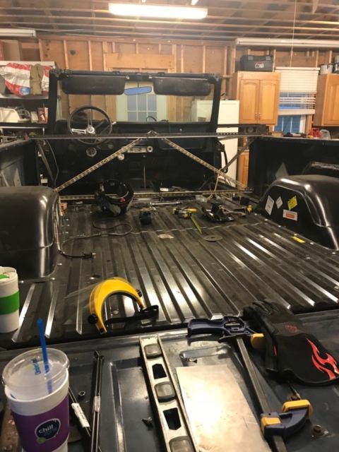 1971 Blue Chevrolet Blazer Convertible