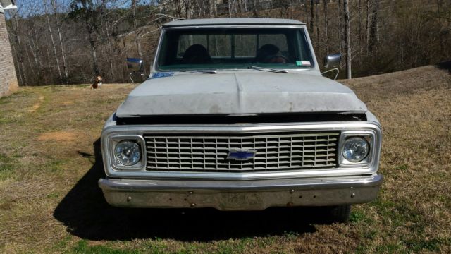 1971 Gray Chevrolet C-10 Standard Cab Pickup