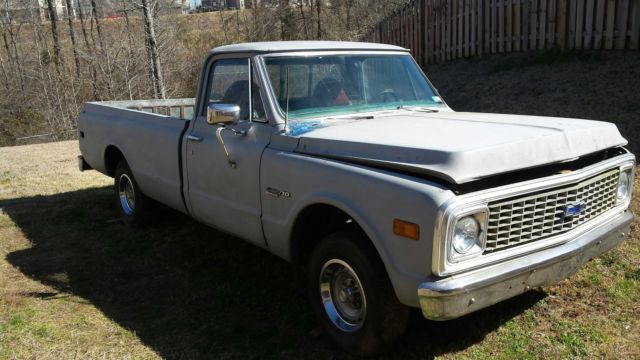 1971 Gray Chevrolet C-10 Standard Cab Pickup