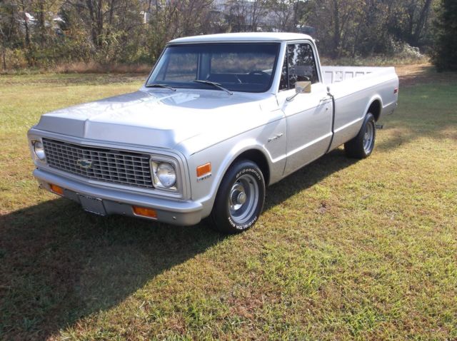 1971 Silver Chevrolet C-10 Regular cab Pickup
