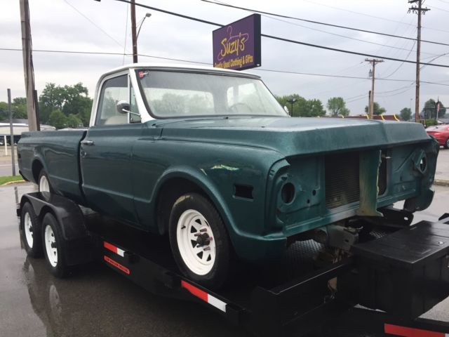 1971 Green Chevrolet C-10 Pick up