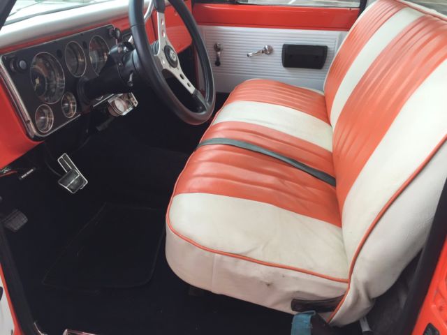 1971 Orange Chevrolet C-10 Standard Cab Pickup