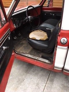 1971 Red/White Chevrolet C-10