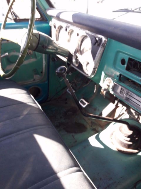 1971 Light Blue Chevrolet Other Pickups Long Bed