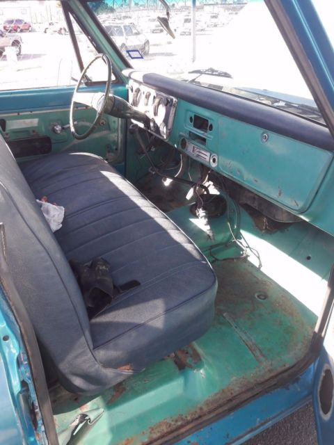 1971 Light Blue Chevrolet Other Pickups Long Bed