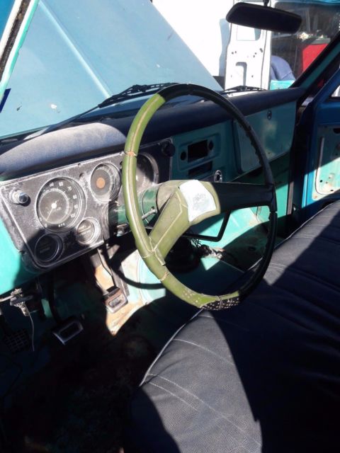 1971 Light Blue Chevrolet Other Pickups Long Bed