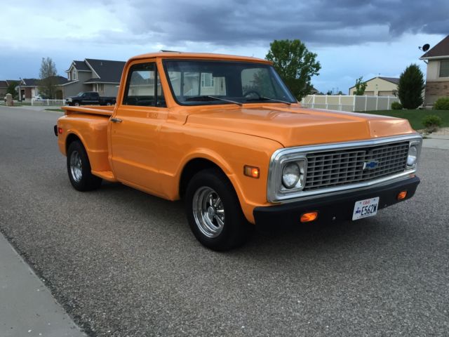 1970 Orange Chevrolet C-10 Standard Cab Pickup