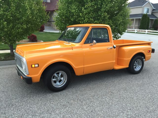 1970 Orange Chevrolet C-10 Standard Cab Pickup
