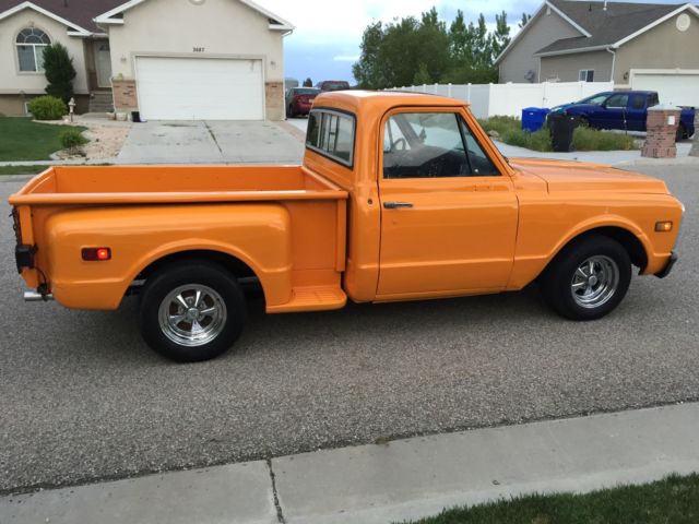 1970 Orange Chevrolet C-10 Standard Cab Pickup