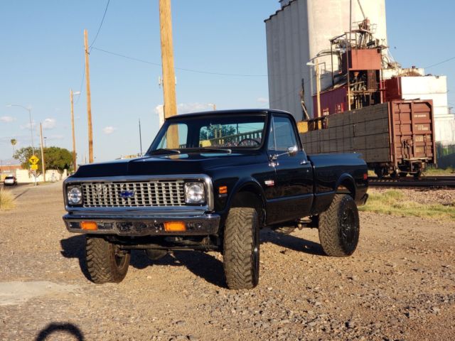 1971 Black Chevrolet C-10 Pickup Truck