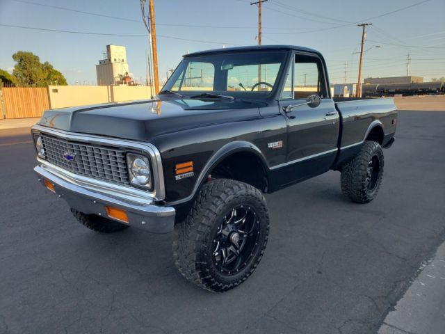 1971 Black Chevrolet C-10 Pickup Truck