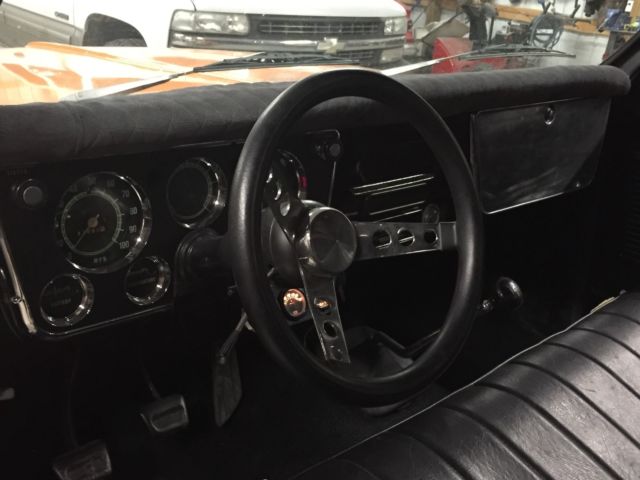 1970 Orange Chevrolet C-10 Standard Cab Pickup