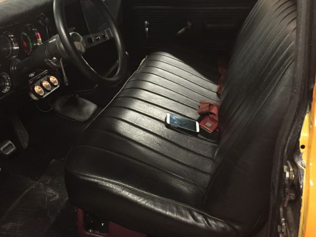 1970 Orange Chevrolet C-10 Standard Cab Pickup