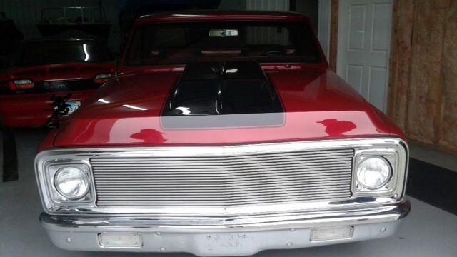 1971 Candy Burgundy Chevrolet C-10 Standard Cab Pickup