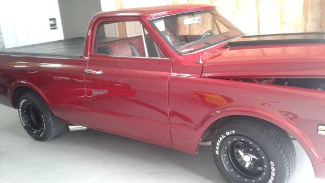 1971 Candy Burgundy Chevrolet C-10 Standard Cab Pickup